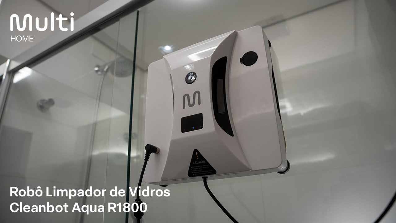 Robô Limpador De Vidros Cleanbot Aqua Multi R1800 - Ho332