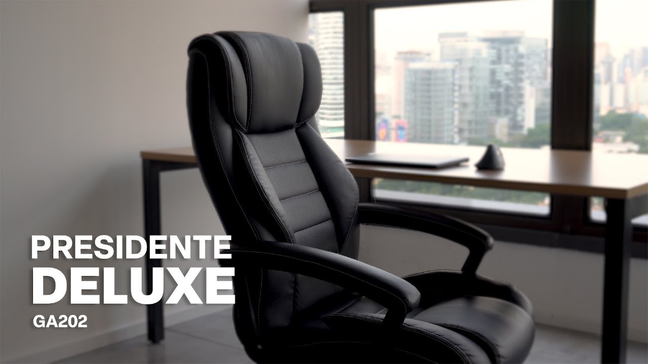 Saiba Mais Sobre Cadeira Presidente Deluxe - Ga202