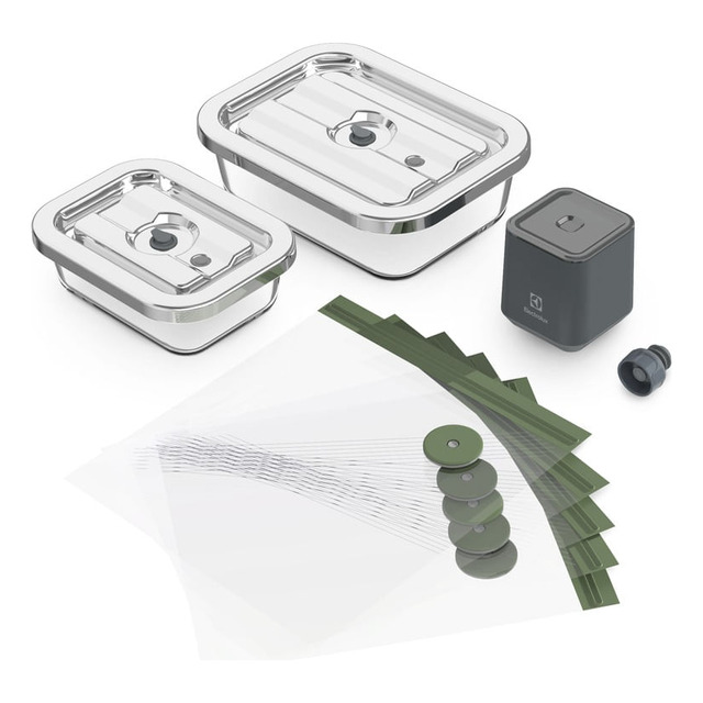 Conjunto Para Fechamento A Vácuo Electrolux Vaccum Fresh Não Se Aplica