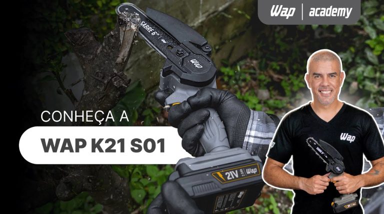 Saiba Tudo Sobre A Motosserra Sabre Wap K21 S01 | Academy