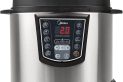 Panela De Pressão Elétrica 6L Digital, Inox/Preto, 110V, Midea