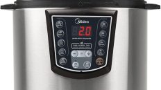 Panela De Pressão Elétrica Midea 6L – Review Completo E Funcionalidades 7 Panela De Pressão Elétrica 6L Digital, Inox/Preto, 110V, Midea